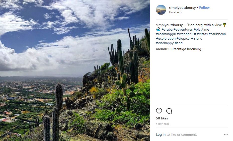 Instagram-User-Photo-at-simplyoutdoorsy-Natural-Beauty-VisitAruba-Blog-Aruba-You-Should-be-Here-location-tag-Hooiberg-nature-cacti