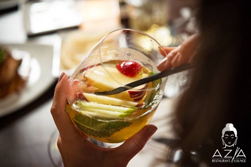 White Sangria-Photo by AZIA Restaurant & Lounge