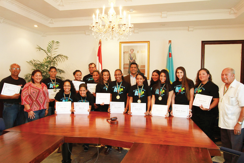 Champions of the Caribbean, Aruba Softball Team