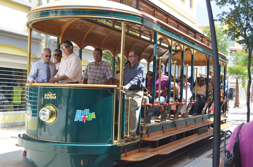 Street Car is up and running on Aruba’s Mainstreet