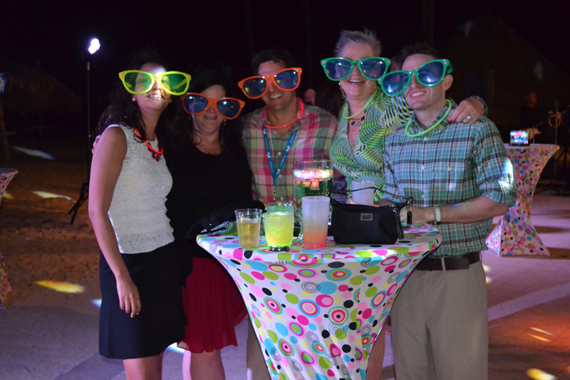 Marriott welcomed over 80 Atca delegates with a groovy reception