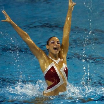 Synchronized swimmer Anouk Eman Wins GOLD at U.S. National Championships