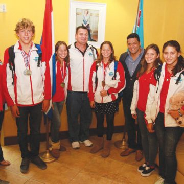 International swim competitions earns Aruba 8 medals