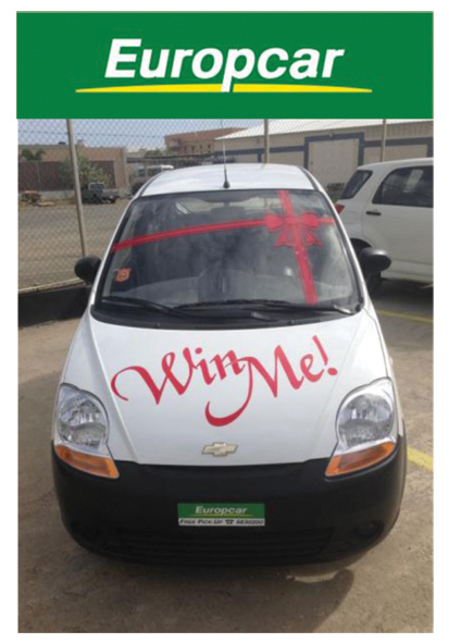 Europcar’s Aruba “Win Me” promotion