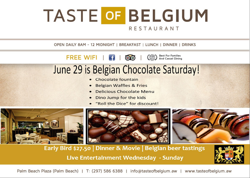 Taste of Belgium's tombola fiesta starts this Saturday