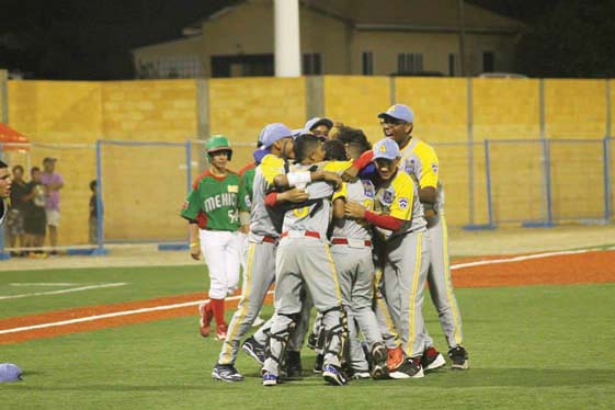 Aruba put on a great performance during the Junior League Latin America Games