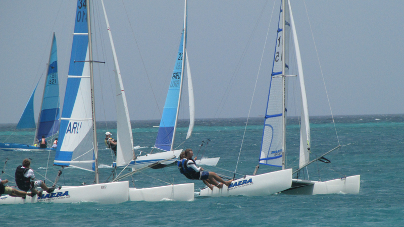 The fifth Aruba International Regatta is underway!