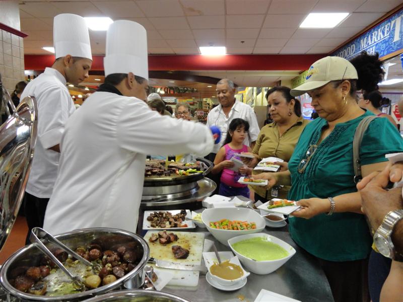 L.G. Smith’s Steak & Chop House gave an exquisite presentation at the Meat festival organized by Ling & Sons