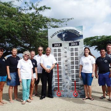 Look for the new Turtle information signs at Aruba's Eagle Beach