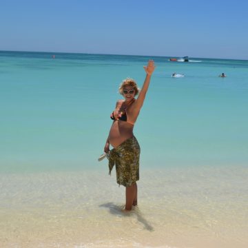 Lisa D'Amato spending  time at the Aruba Marriott.JPG