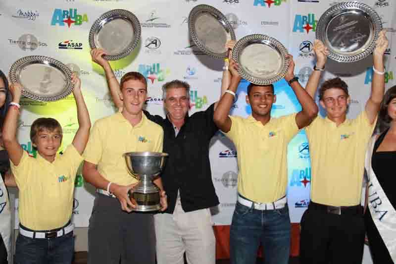 Young golfers make history at the Aruba International Pro/Am 2013 Tournament