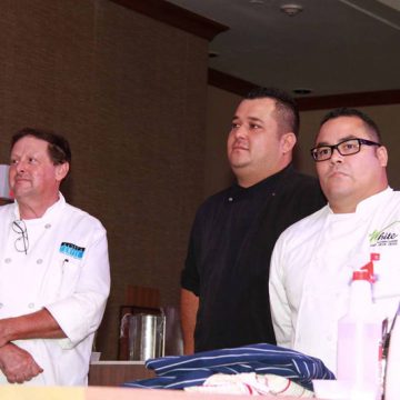 3 of Aruba's top chefs competed for the Iron Chef title during the Aruba Food