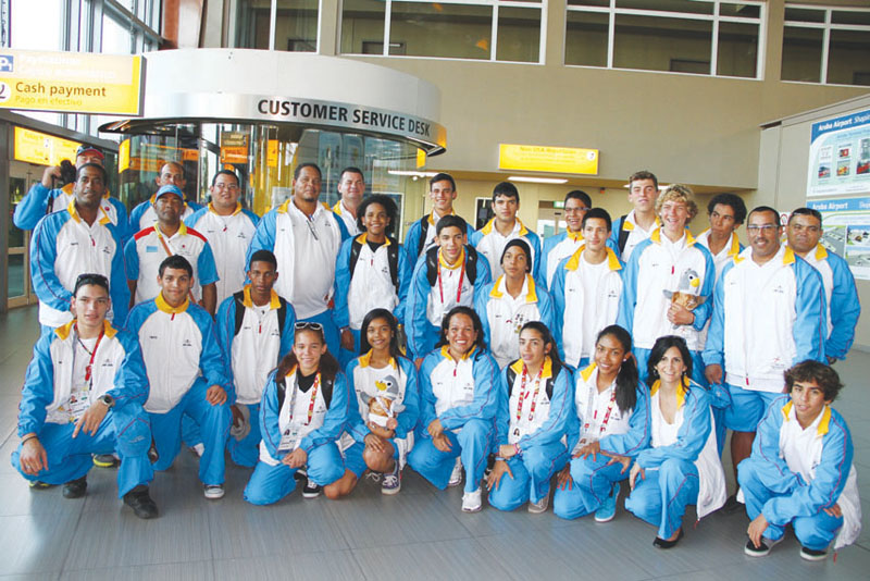 Peru resulted in 8 medals for the Aruba delegation