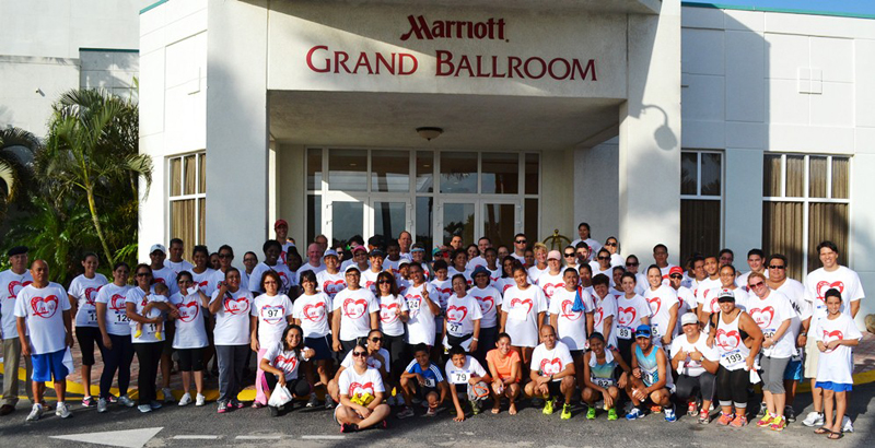 Aruba Marriott resort donate profits of ICare Walk to a local elementary school for special children