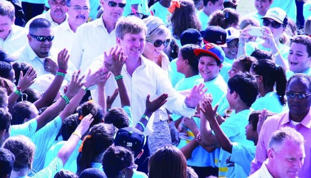 Royal Visit to Aruba ended with a successful Jump-up event