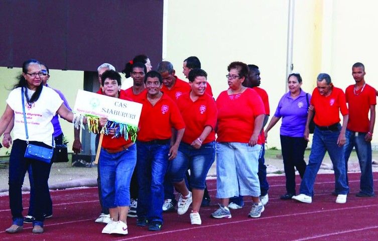The National Games of the Aruba Special Olympics saw a total of 220 athletes this year