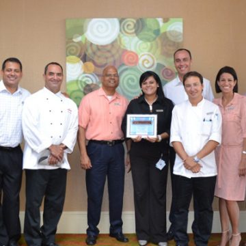 Ilaina Franco Franka together with the Food & Beverage team.JPG