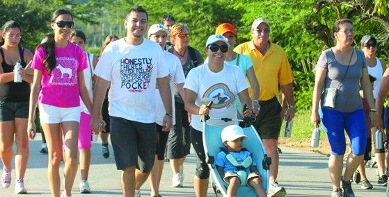 Aruban Donkey Foundation organizes its annual Walkathon