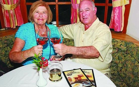 The Lutzkers, devoted to Aruba almost as much as they are to each other, celebrate another anniversary on the island
