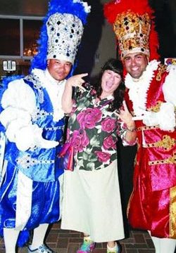 Aruba Carnival: Prins & Panchos with Prime Minister