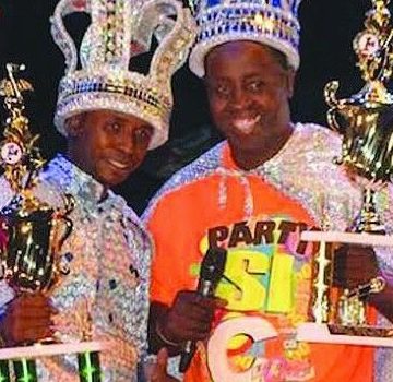 Aruba Caiso and Soca Monarch 2014 crown Claudius Phillips and Shawn Phillips