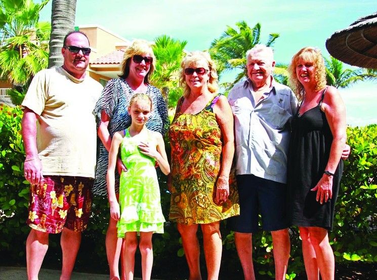 The Wilhelms, dedicated island guests, visiting Aruba since 1972