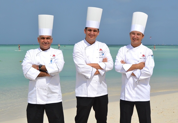 Three new members are joining Aruba Marriott’s culinary team