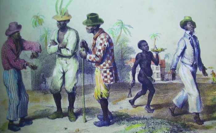 “Slavery imagined”, an exposition by the Aruba National Library, presented during the month of March