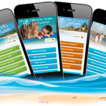 The Divi & Tamarijn Aruba All-inclusive Resorts enhance their online presence with the launch of a series of mobile sites