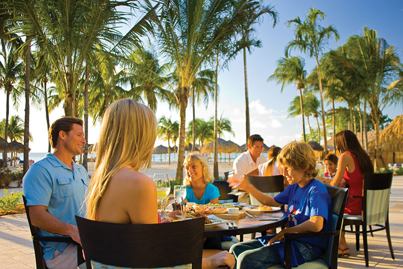 The staff of La Vista Restaurant at the Aruba Marriott Resort is ready to spoil all moms