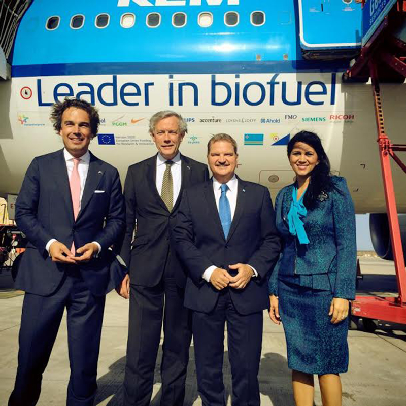 KLM makes longest biofuel flight with an Airbus aircraft to Aruba