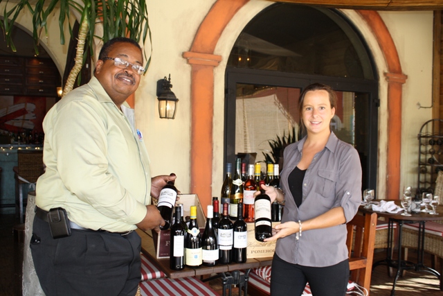 A very special shipment of stunning French wines are served at Papillon Restaurant