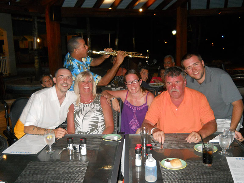 The McCarthy’s, ten-year visitors to the island, share why they love Aruba so much