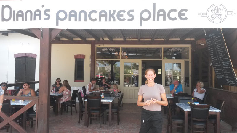 Diana's Pancakes Place opened at the Mill in Aruba