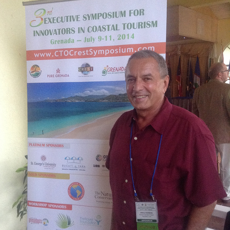 Bucuti & Tara Beach Resorts, leader in sustainable tourism and eco certification on Aruba, presented at Coastal Tourism Symposium in Grenada