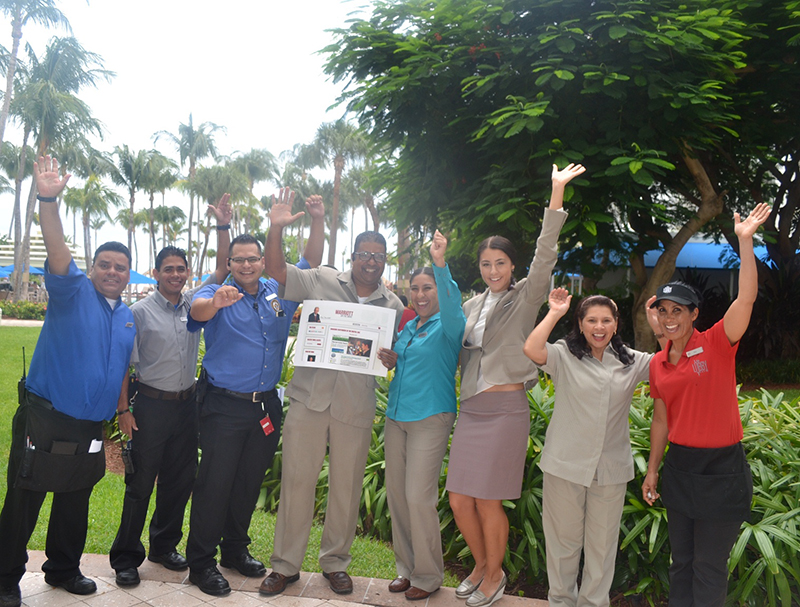 Mr. Bill Marriott features Aruba Marriott Resort & Stellaris Casino in his recent blog