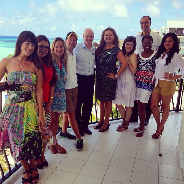 Aruba Marriott Resort & Stellaris Casino received a group of US journalists visiting the island