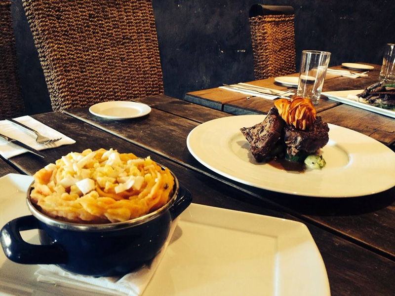 Aruba Papillon Restaurant serves delectable game meat to its employees