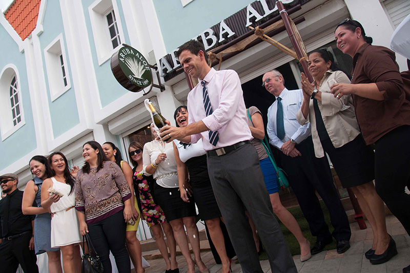 Aruba Aloe hosts the official grand opening of its new boutique on Main Street, Caya Betico Croes