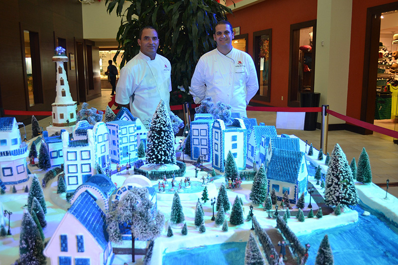 Aruba Marriott Resort reveals this year's holiday display