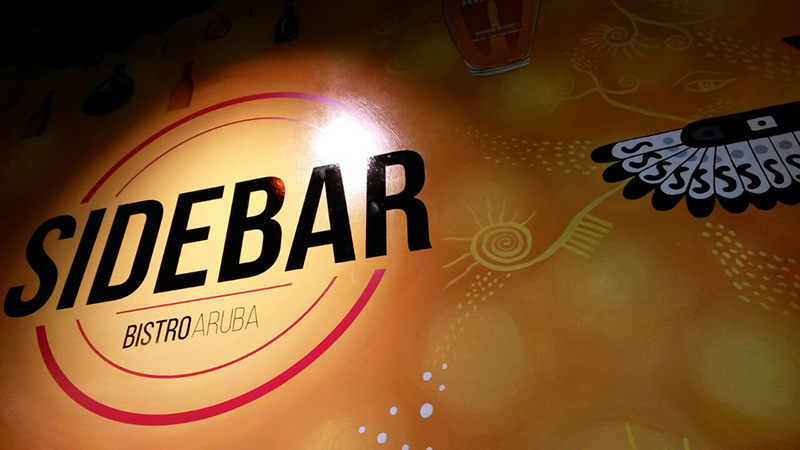 Side Bar restaurant opened its doors at the Renaissance Marketplace in Aruba
