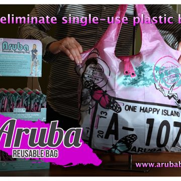 Aruba Reusable Bag available again at The Coconut Trading co.