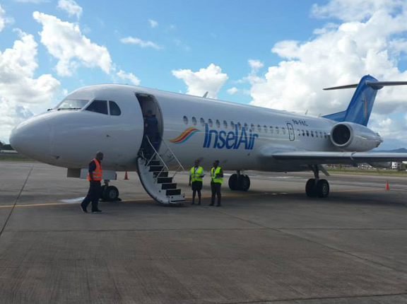 Expanded pre-clearenace for InselAir passengers flying from Aruba to Miami