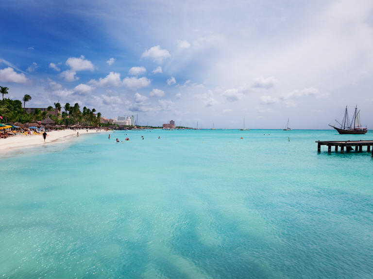 Aruba featured as the Best Beach Honeymoon on the Knot