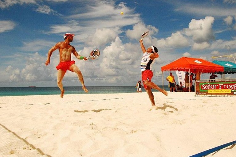 Aruba Beach Tennis Is Back