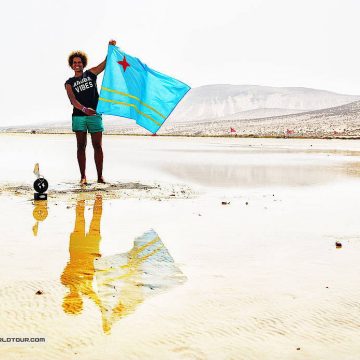 Aruban Windsurfer Sarah-Quita Offringa Remains Undefeated at the PWA Grand Slam