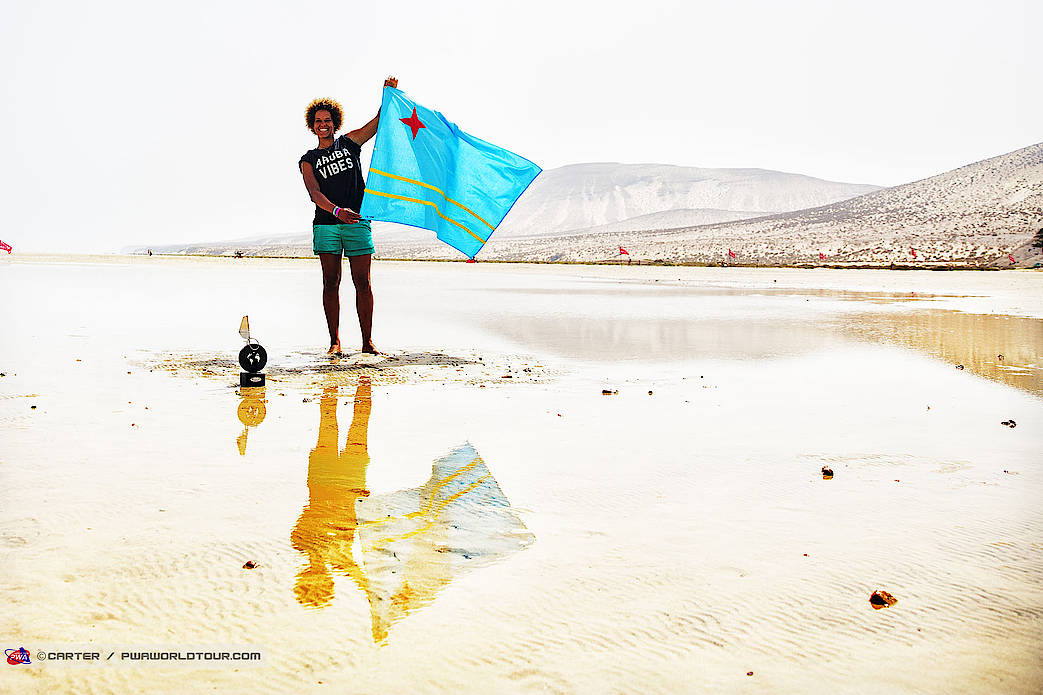 Aruban Windsurfer Sarah-Quita Offringa Remains Undefeated at the PWA Grand Slam