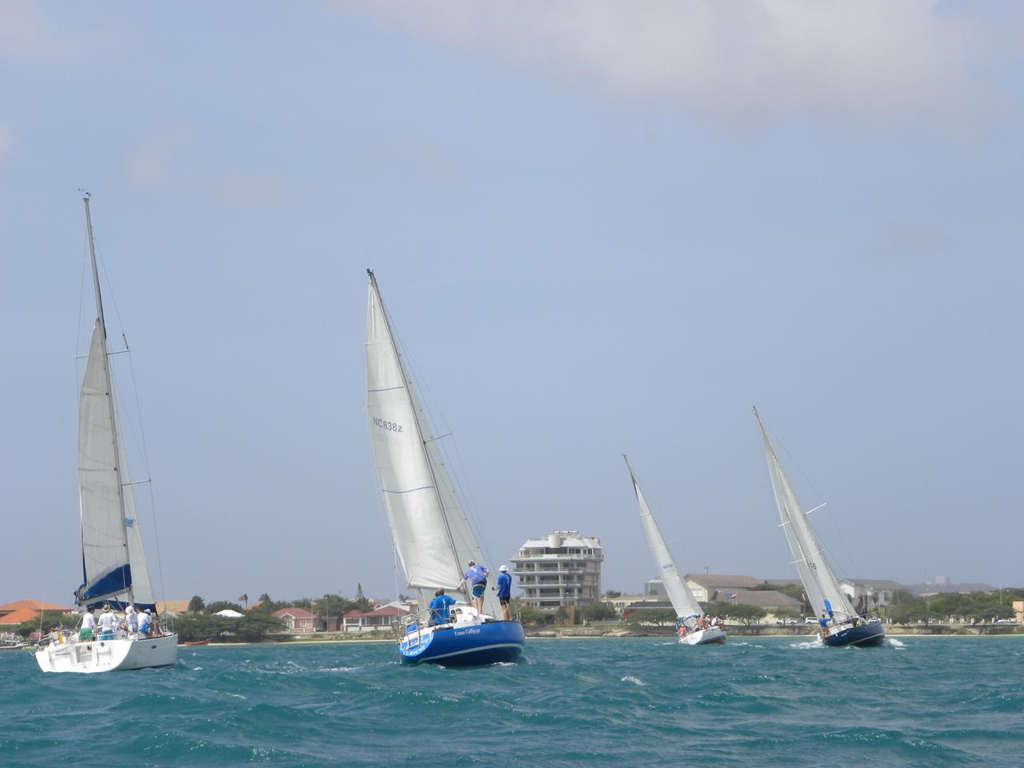 Preparing for the eighth Aruba International Regatta (AIR)