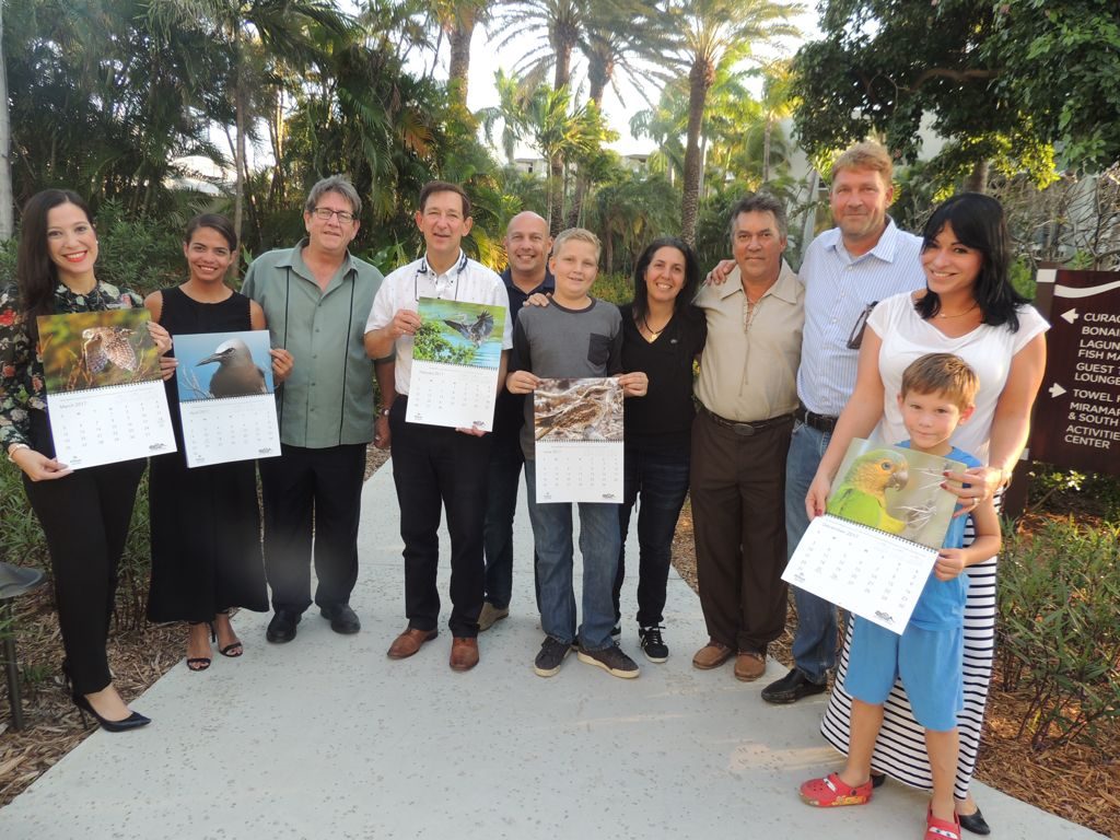 Aruba's Bird Calendar Debuts at the Hilton Aruba Caribbean Resort & Casino