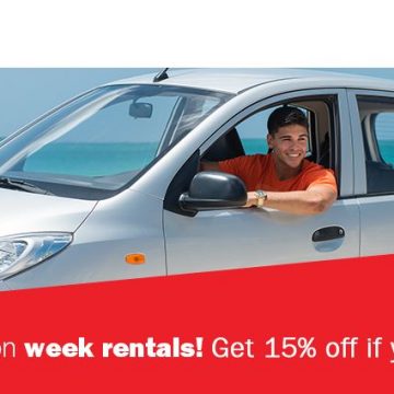 Aruba Top Drive's Special on Week Rentals